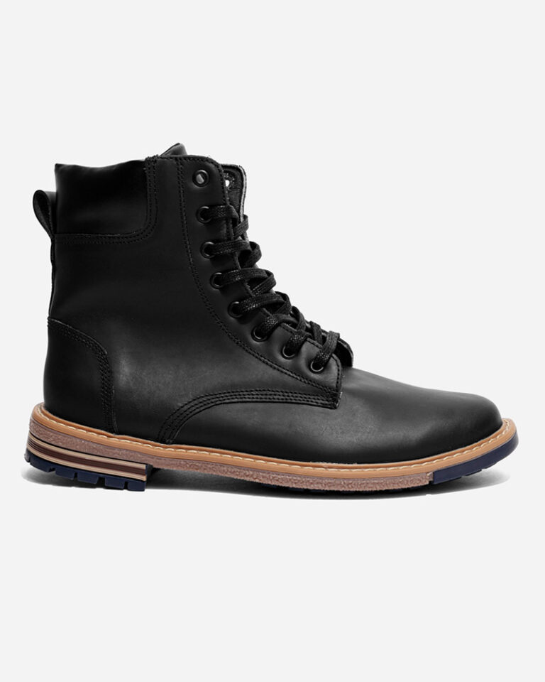 Botas Elegantes en Cuero Negro y Cafe Para Hombre - Beluar