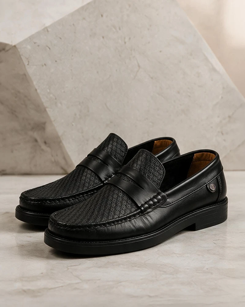 Mocasines Clásicos Elegantes Texturizado Prisma